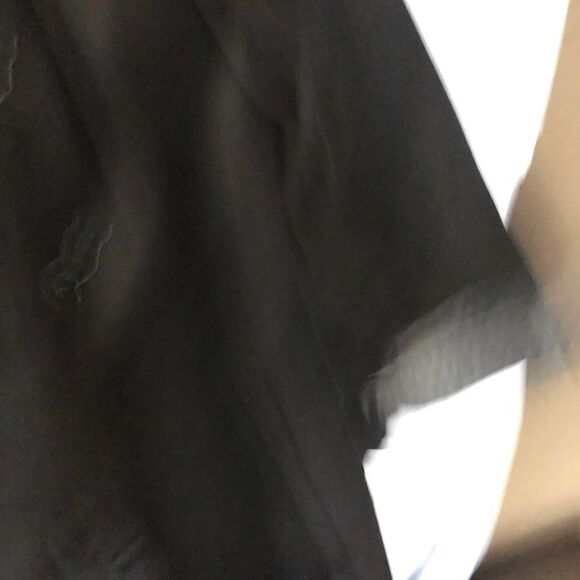 𝅺ANN Taylor Loft Women’s Small Black Velvet Coat - Picture 4 of 6